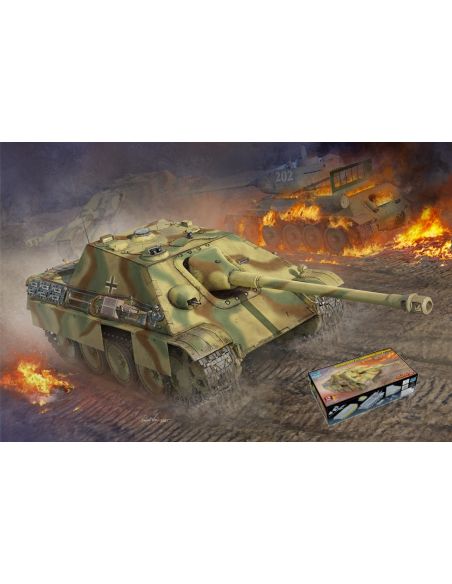 TRUMPETER TP00935 CARRO GERMAN JAGDPANTHER KIT 1:16 Modellino