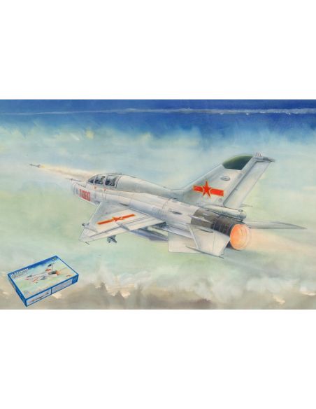 TRUMPETER TP02824 AEREO JJ-7 TRAINER KIT 1:48 Modellino