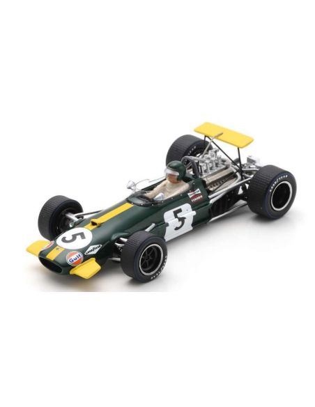 SPARK MODEL S8312 BRABHAM BT26 N.5 3rd GERMAN GP 1968 JOCHEN RINDT 1:43 Modellino