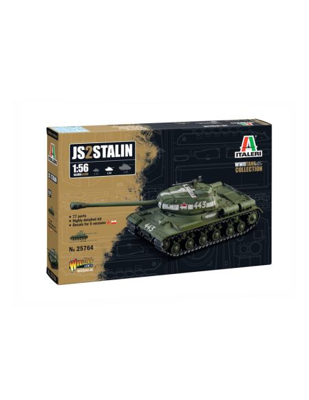 ITALERI IT25764 JOSIF STALIN JS-2 KIT 1:56 Modellino