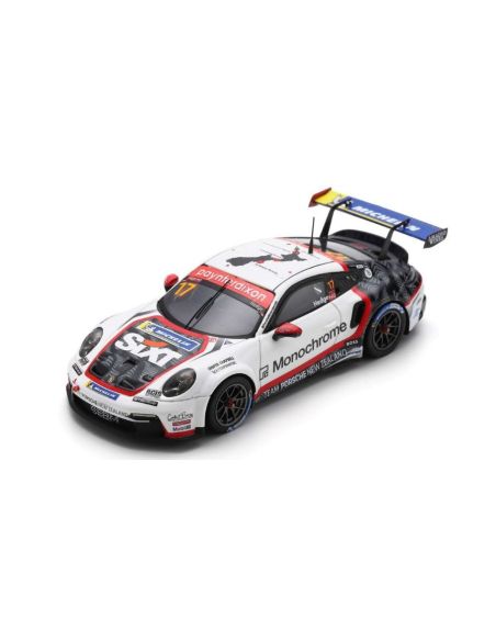 SPARK MODEL AS071 PORSCHE 911 GT3 CUP N.17 CARRERA AUSTRALIAN CHAMPION 2023 C.HEDGE 1:43 Modellino