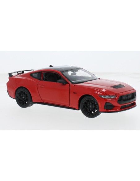 WELLY WE24123R FORD MUSTANG 2024 RED 1:24 Modellino