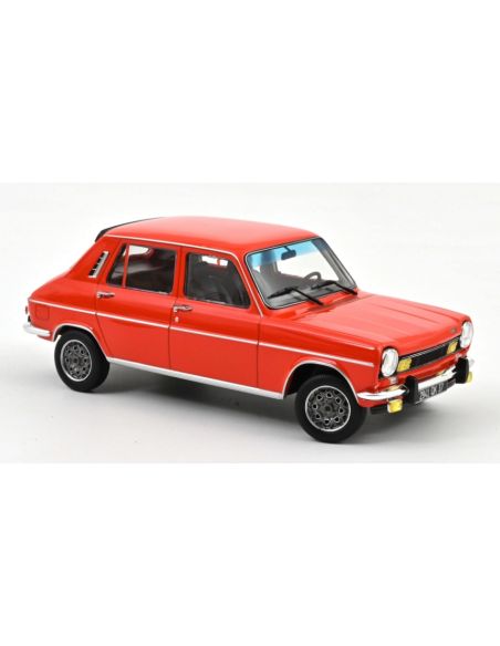 NOREV NV185755 SIMCA 1100 TI 1974 SUMATRA RED 1:18 Modellino