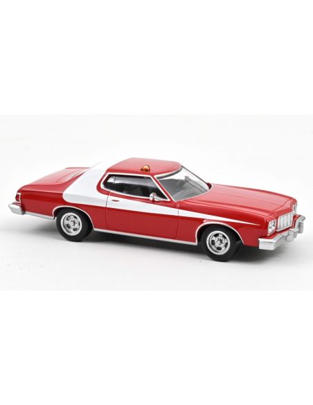 NOREV NV270586 FORD GRAN TORINO 1975 STARSKY & HUTCH JET CAR 1:43 Modellino