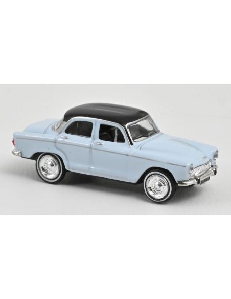 NOREV NV576089 SIMCA ARONDE 1962 PREINCESS GREY AND BLACK ROOF 1:87 Modellino