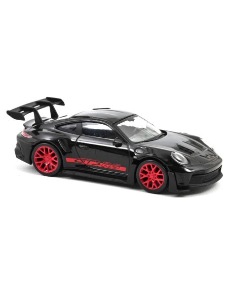 NOREV NV750062 PORSCHE 911 GT3 RS 2022 BLACK AND RED STICKERS JET CAR 1:43 Modellino