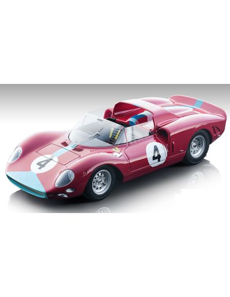 TECNOMODEL TMD18273B FERRARI 275/330 P2 N.4 1000 KM NURBURGRING 1965 HILL-STEWART 1:18 Modellino