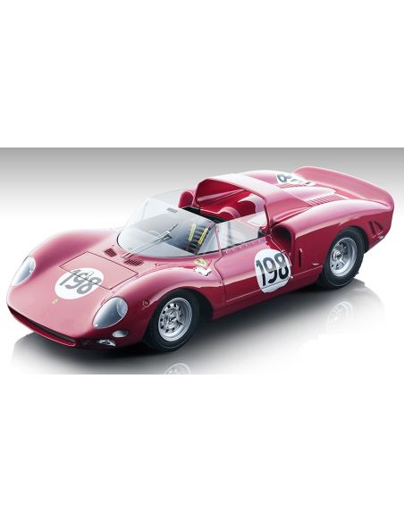 TECNOMODEL TMD18273C FERRARI 275/330 P2 N.198 WINN.TARGA FLORIO 1965 BANDINI-VACCARELLA 1:18 Modellino