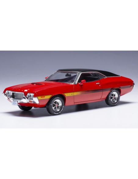 IXO MODEL CLC565 FORD GRAN TORINO SPORT 1972 RED 1:43 Modellino