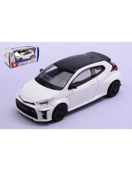 BBURAGO BU30470W TOYOTA GR YARIS WHITE 1:43 Modellino