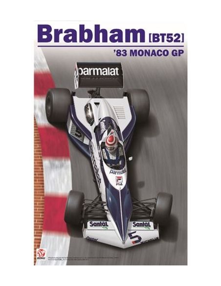 BEEMAX BMX20002 BRABHAM BT52 MONACO GP 1983 KIT 1:20 Modellino