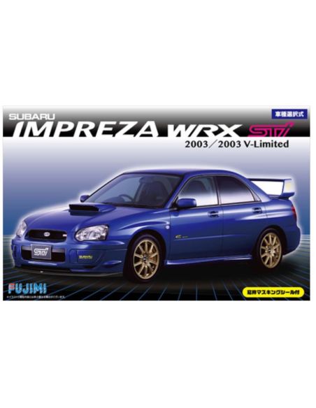 FUJIMI FJ039404 SUBARU IMPREZA WRX STi 2003 KIT 1:24 Modellino