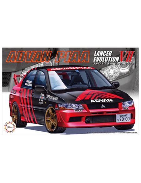 FUJIMI FJ047621 MITSUBISHI LANCER EVO VII KIT 1:24 Modellino