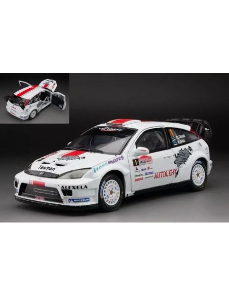 SUNSTAR SS3913 FORD FOCUS WRC N.1 SAAREMAA RALLY 2011 COLIN MC RAE 1:18 Modellino