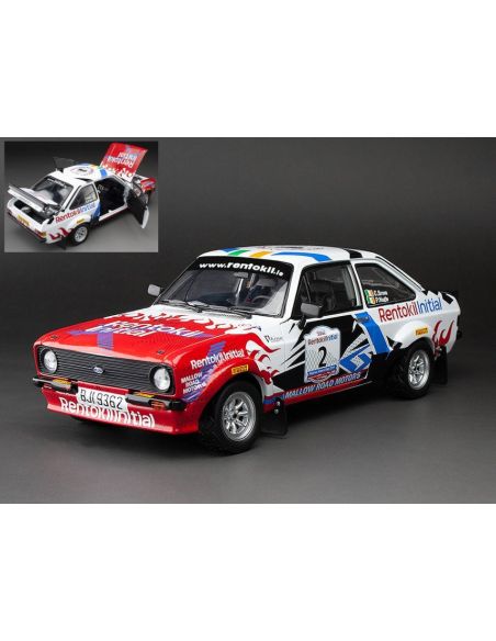 SUNSTAR SS4861 FORD ESCORT RS 1800 N.2 HISTORIC RALLY KILLARNEY 2019 BREEN-NAGLE 1:18 Modellino