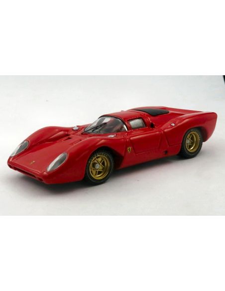 BEST MODEL BT9142-2 FERRARI 312 P COUPE' 1969 RED 1:43 Modellino