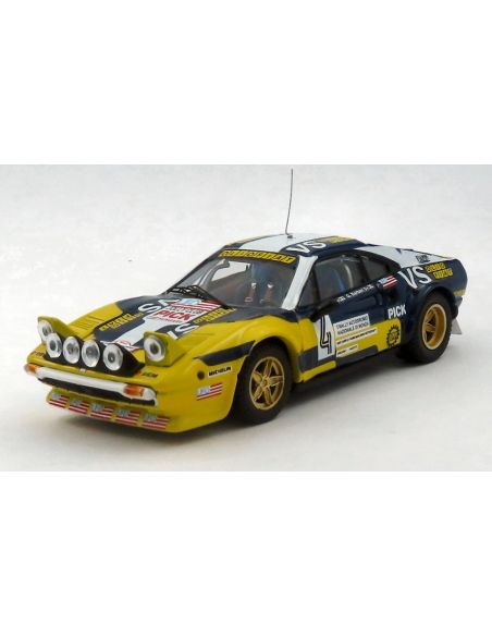 BEST MODEL BT9863 FERRARI 308 GTB GR.4 N.4 2nd RALLY MONZA 1980 NICO-BARBAN 1:43 Modellino