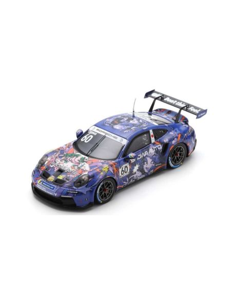 SPARK MODEL SJ170 PORSCHE 911 GT3 CUP N.60 CARRERA JAPAN CHAMPION 2023 R.OGAWA 1:43 Modellino