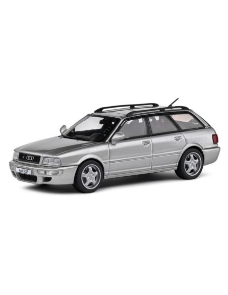 SOLIDO SL4310104 AUDI A4 RS2 AVANT SW STATION WAGON 1995 POLAR SILVER 1:43 Modellino