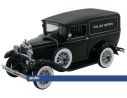 Signature SIGN18143 FORD PANEL CAR 1931 POLICE PATROL BLACK 1:18 Modellino