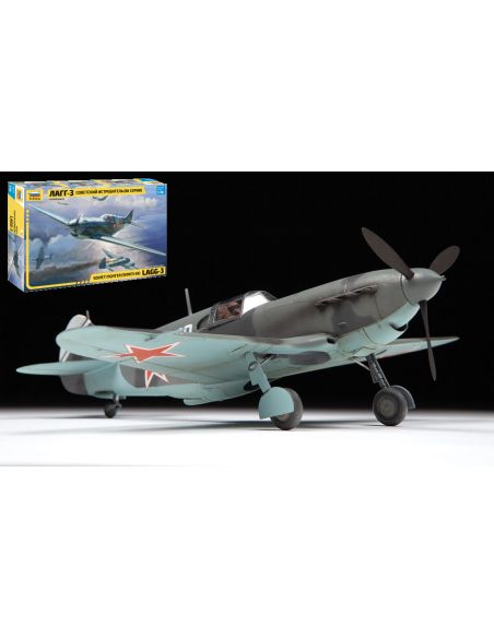 ZVEZDA Z4833 LaGG-3 SOVIET WWII FIGHTER KIT 1:48 Modellino