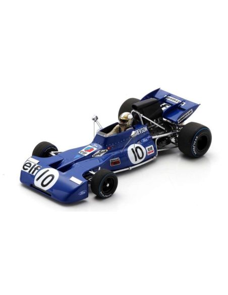 SPARK MODEL S7216 TYRRELL 001 N.10 US GP 1971 PETER REVSON 1:43 Modellino