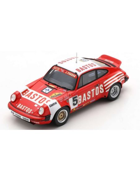 SPARK MODEL SB694 PORSCHE 911 SC N.5 WINNER RALLY DU CONDROZ 1983 SNIJERS-COLEBUNDERS 1:43 Modellino