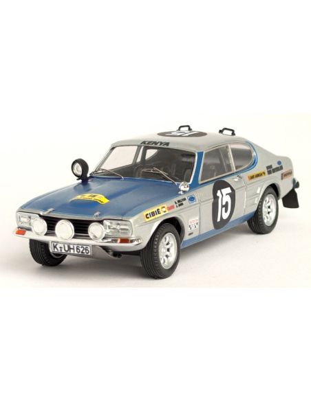 TROFEU TFDSN234 FORD CAPRI 2600 N.25 EAST AFRICAN SAFARI 1970 GLEMSER-KAISER 1:43 Modellino