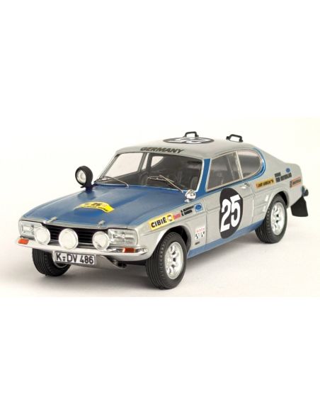 TROFEU TFDSN235 FORD CAPRI 2600 N.25 EAST AFRICAN SAFARI 1970 GLEMSER-KAISER 1:43 Modellino