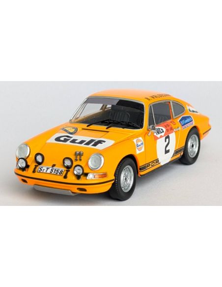 TROFEU TFDSN237 PORSCHE 911S WINN.SWEDISH RALLY 1970 WALDEGAARD-HELMER 1:43 Modellino