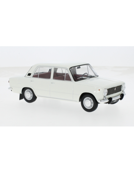 WHITEBOX WB124230 FIAT 124 1970 WHITE 1:24 Modellino