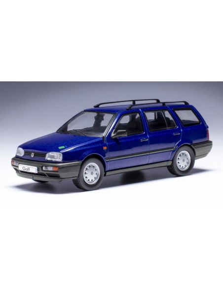 IXO MODEL CLC566 VW GOLF III VARIANT PINK FLOYD 1994 MET.BLUE 1:43 Modellino