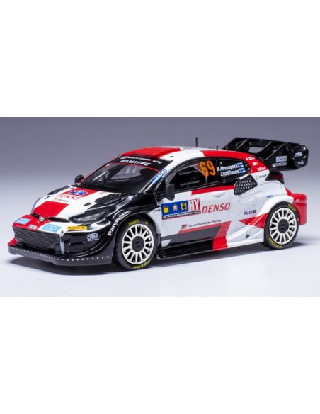 IXO MODEL RAM908 TOYOTA RALLY WRC N.69 CENTR.EUROP.RALLY 2023 ROVANPERA-HALTTUNEN 1:43 Modellino