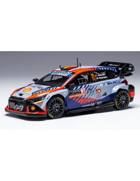 IXO MODEL RAM910 HYUNDAI i20 N WRC N.11 RALLY MONTE CARLO 2024 NEUVILLE/WYDAEGHE 1:43 Modellino