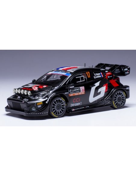 IXO MODEL RAM912 TOYOTA GR YARIS HYBRID N.17 RALLY MONTE CARLO 2024 OGIER-LANDAIS 1:43 Modellino