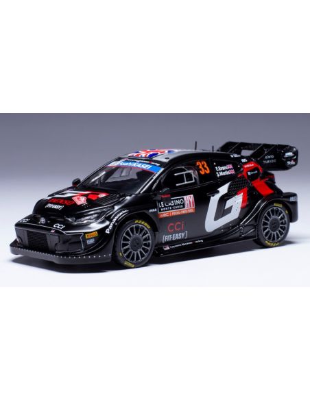 IXO MODEL RAM913 TOYOTA GR YARIS HYBRID N.33 RALLY MONTE CARLO 2024 EVANS-MARTIN 1:43 Modellino