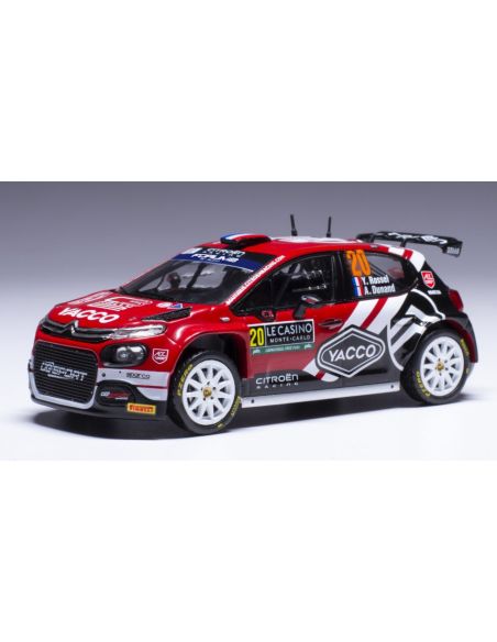 IXO MODEL RAM916 CITROEN C3 RALLY 2 N.20 RALLY MONTE CARLO 2024ROSSEL-DUNAND 1:43 Modellino