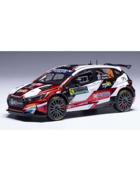 IXO MODEL RAM919 HYUNDAI i20 RALLY 2 N.24 RALLY MONTE CARLO 2024CIAMIN-ROCHE 1:43 Modellino