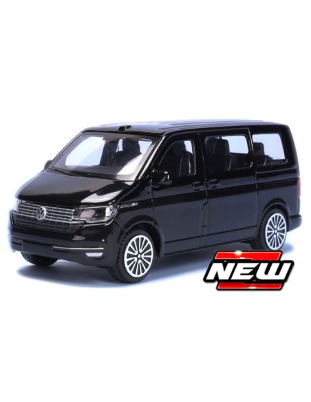 CARARAMA CA62143 VW T5 MINI BUS 2010 BLACK 1:43 Modellino