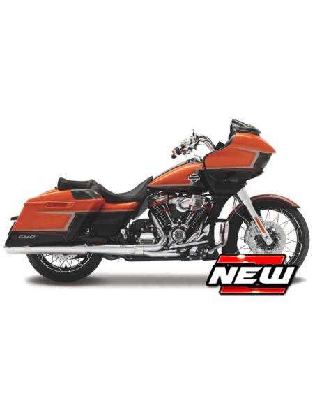 MAISTO MI23106 HARLEY DAVIDSON CVO ROAD GLIDE 2022 ORANGE 1:18 Modellino