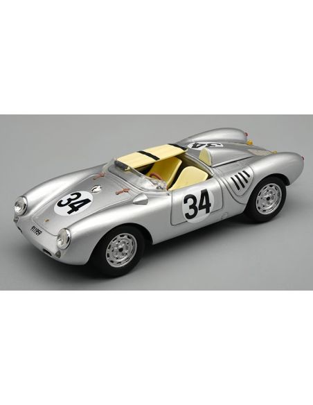 TECNOMODEL TMD4361B PORSCHE 550A RS LE MANS 1957 STOREZ/CRAWFORD 1:43 Modellino