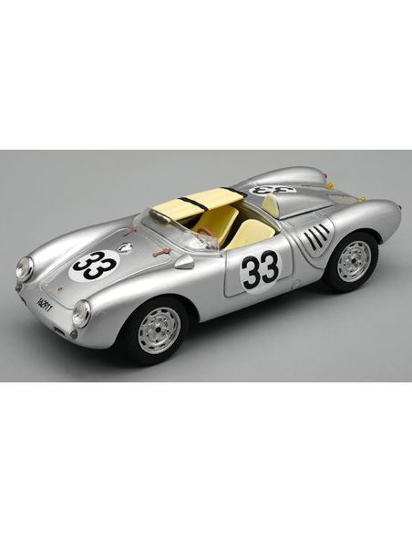 TECNOMODEL TMD4361C PORSCHE 550A RS LE MANS 1957 H.HERRMANN/R.VAN FRANKENBERG 1:43 Modellino