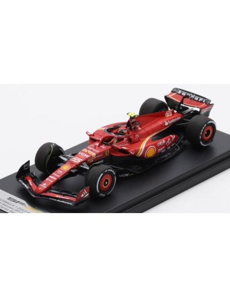 LOOKSMART LSF1056 FERRARI SF-24 N.55 3rd BAHRAIN GP 2024 C.SAINZ 1:43 Modellino