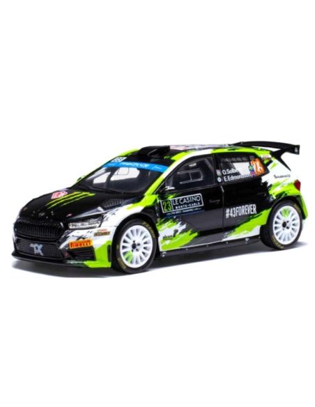 IXO MODEL RAM889 SKODA FABIA RALLY2 N.23 RALLY MONTE CARLO 2023 SOLBERG-EDMONDSON 1:43 Modellino