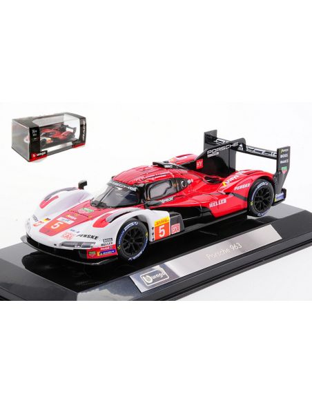 BBURAGO BU38309 PORSCHE 963 N.5 24 H LE MANS 2023 1:43 Modellino