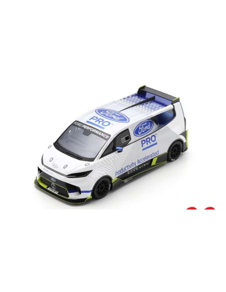 SCHUCO SH450066300 FORD TRANSIT SUPERVAN 4 2000HP 2022 PRO RESIN 1:18 Modellino