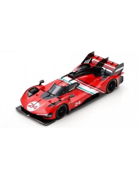 LOOKSMART LS18RC028 FERRARI 499P MODIFICATA RED 1:18 Modellino