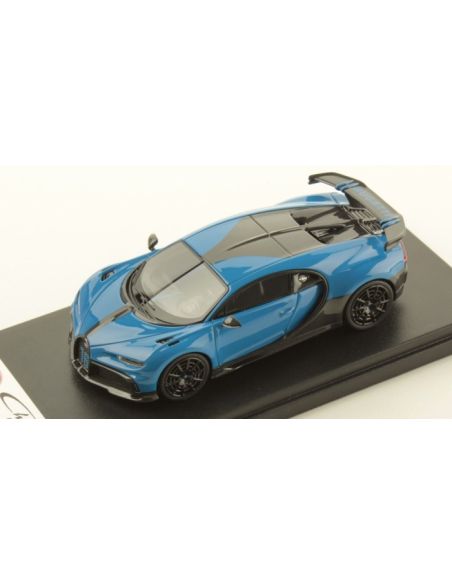 LOOKSMART LS520A BUGATTI CHIRON PUR SPORT AGILE BLUE 1:43 Modellino