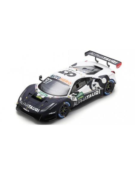 LOOKSMART LS18RC022 FERRARI 488 GT3 EVO N.37 RED BULL ALPHA TAURI DTM 2022 S.LOEB 1:18 Modellino