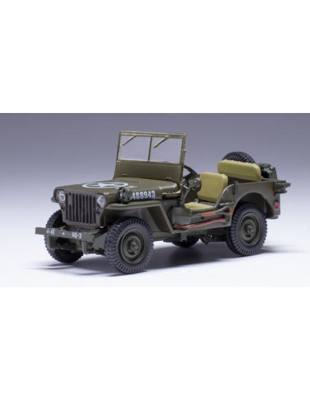 IXO MODEL CLC567 JEEP WILLYS MB 1943 OLIVE 1:43 Modellino